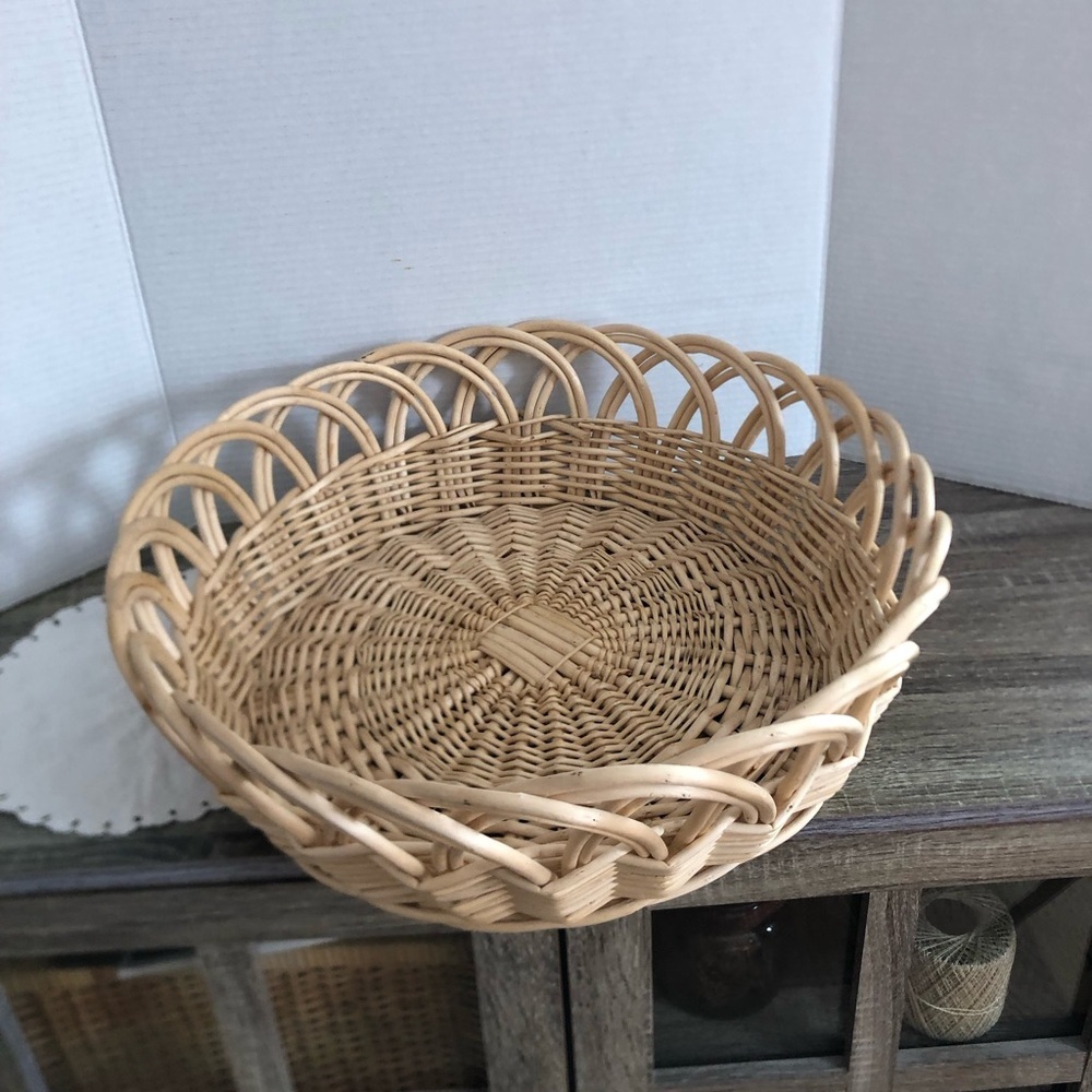 Hand Crafted Natural Woven Basket